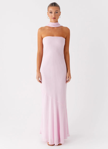 Under The Pagoda Maxi Dress - Pink