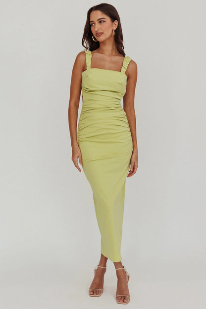 Dream Crush Lace-Up Back Maxi Dress