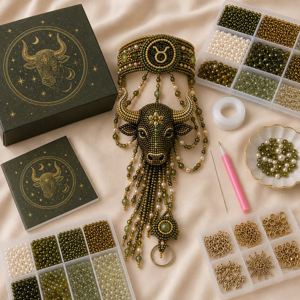 🔥 49% OFF – Zodiac DIY Beaded Hand Bracelet Kit – Create Your Celestial Wearable Art