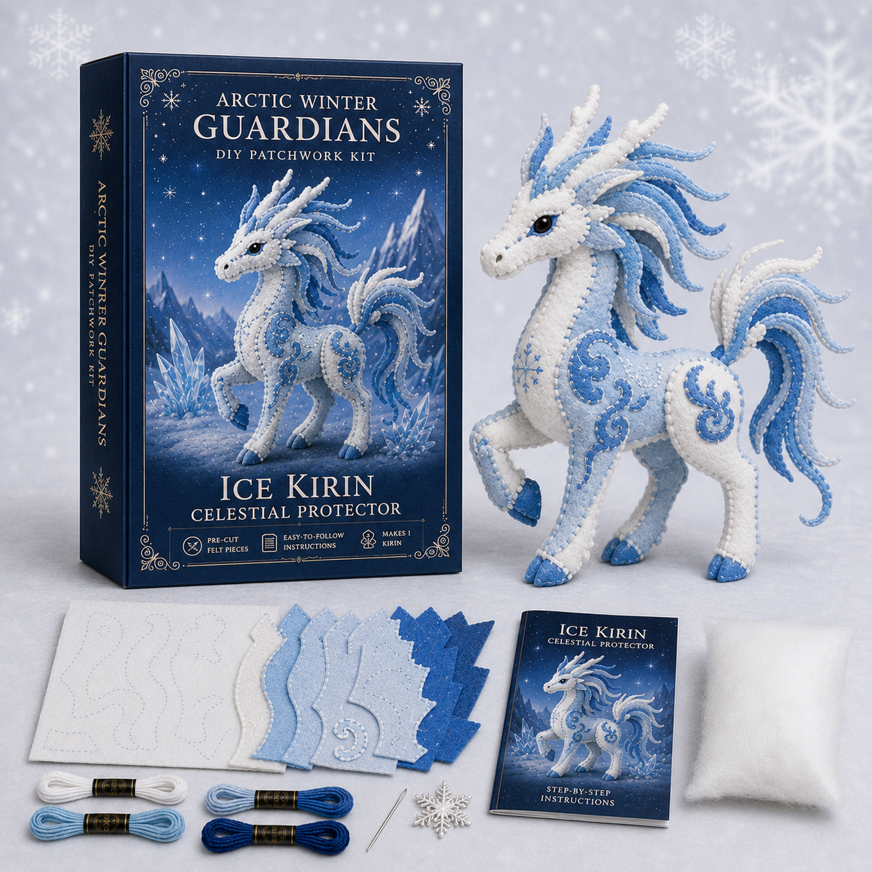 Arctic Winter Guardians DIY Patchwork Kit