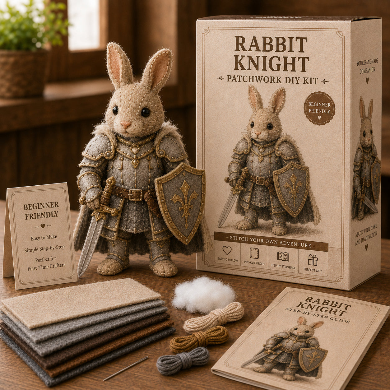 🧵Patchwork Adventure DIY Kit | DIY Character Set