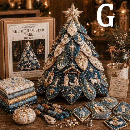 ✝️Religious-Themed Beaded & Quilted Christmas Tree DIY Kit