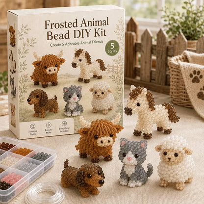 🔥LAST DAY 50% OFF -🐳 Frosted Sea Glass-Style Beading DIY Kit✨