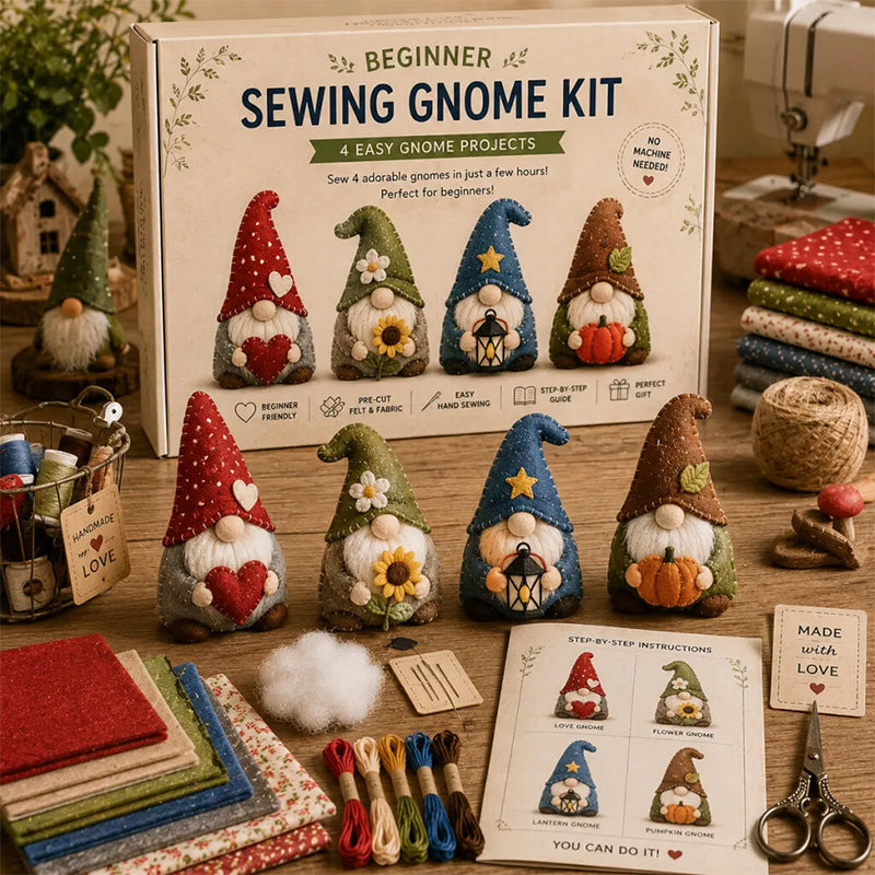 🎁A Handmade Gift from the Heart 🧵No Sewing Experience Needed