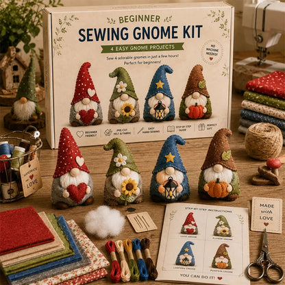 🎁A Handmade Gift from the Heart 🧵No Sewing Experience Needed