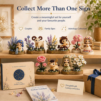 12 Zodiac Signs DIY Beaded Garden Craft Kit