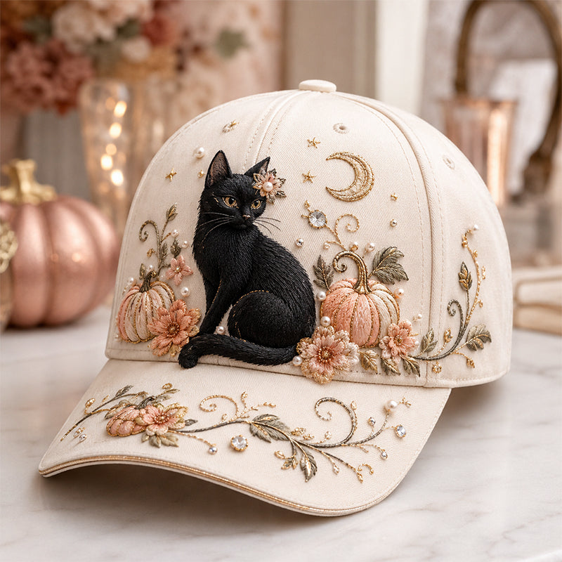🔥 Last Day 49% OFF – 🧙‍♀️✨ 3D Halloween Embroidery Cap