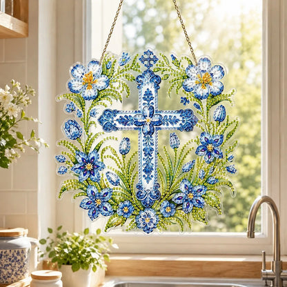 Hummingbird Diamond Art Hanging Ornament Kit