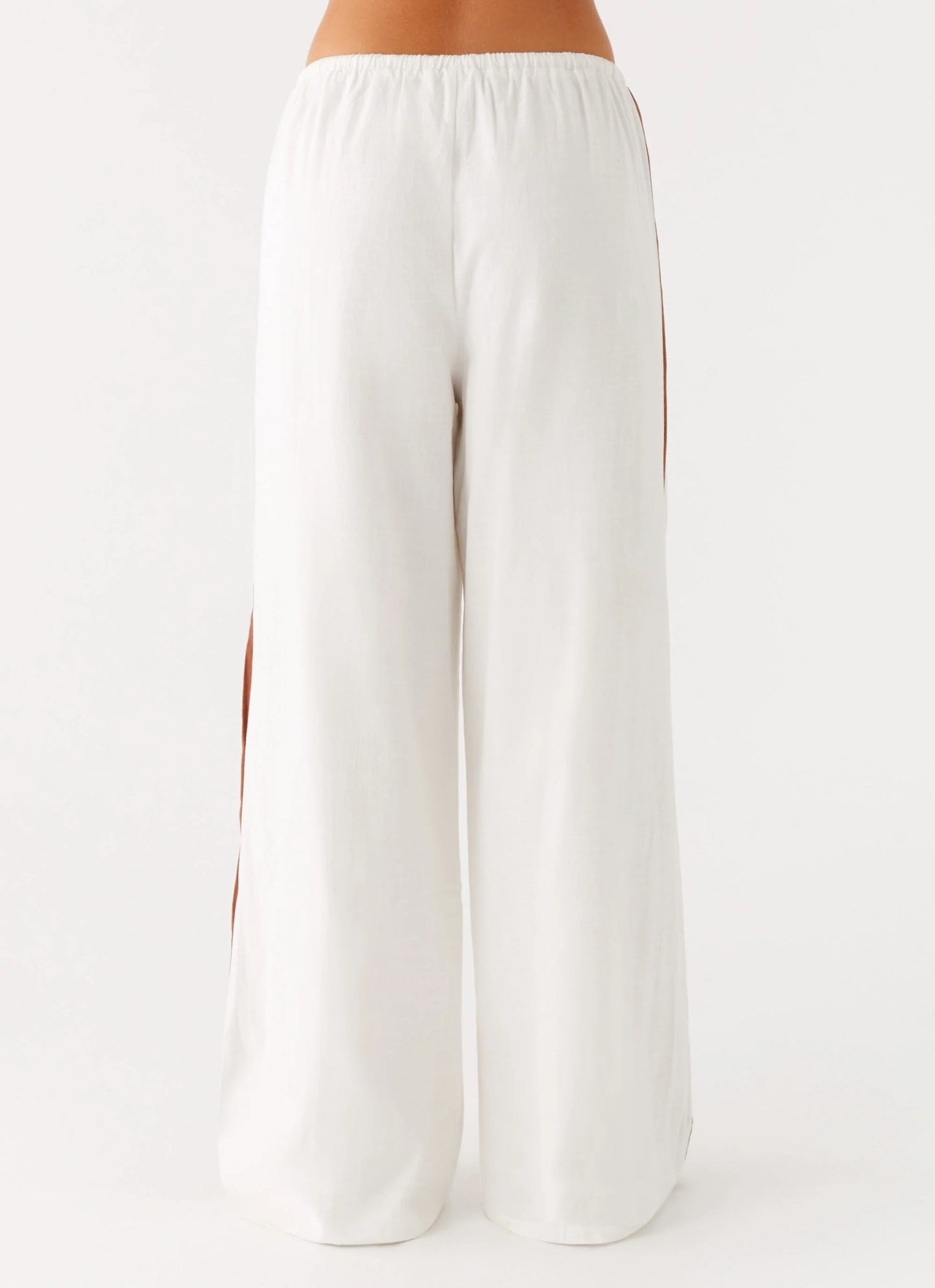 Dalida Linen Pants - Ivory