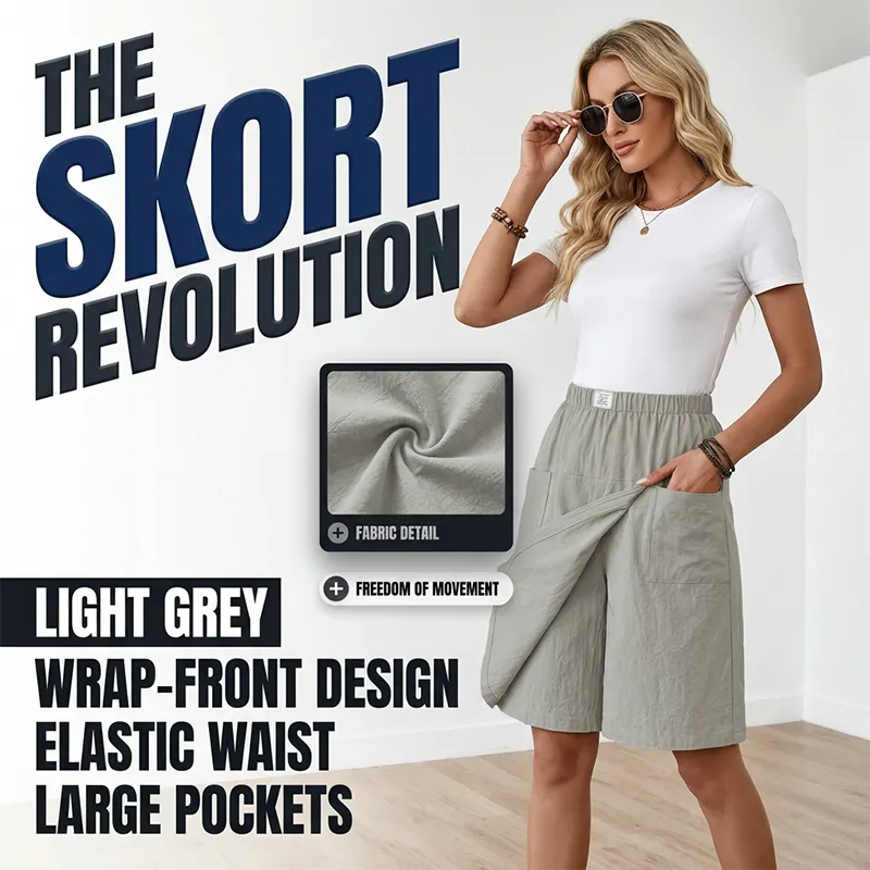 🚨 Selling Fast – Women's Wrap Skort