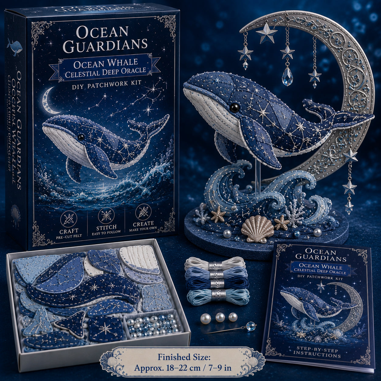 🎁 Ocean Guardians DIY Patchwork Kit Collection🌊