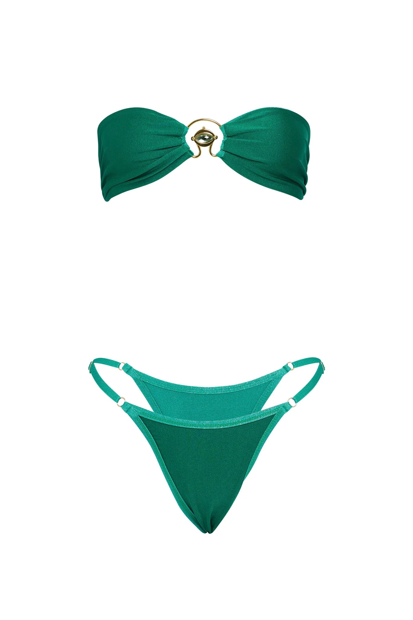VDM The Label Bailey Jade Reversible Bandeau