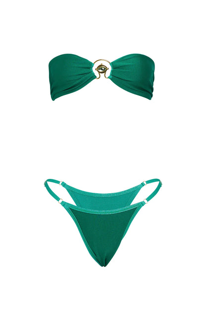VDM The Label Bailey Jade Reversible Bandeau