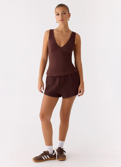 Hard To Tame Top - Chocolate
