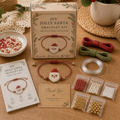 DIY Christmas Beaded Bracelet Collection™ – Handmade Holiday Bracelet Kits