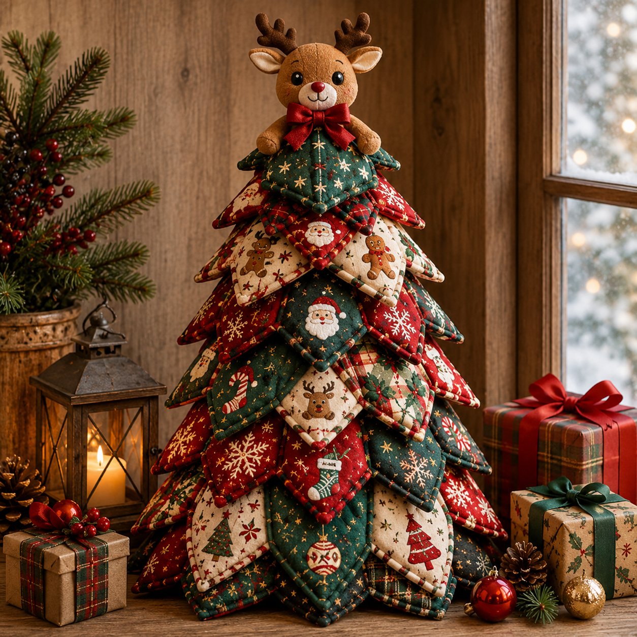 DIY Quilted Christmas Tree Kit