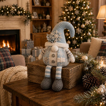 🎄Beginner-Friendly DIY Quilted Christmas Gnome Shelf Sitter Kit | Complete Kit with Coordinated Fabrics, Filling & Step-by-Step Guide Included 💕