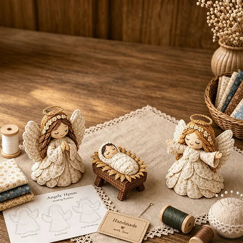✨DIY Patchwork Nativity Scene Sewing Kit