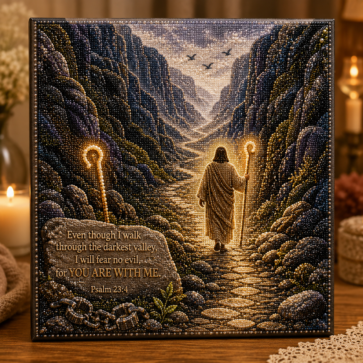 Garden of Faith Pearl Art Collection | Scripture Pearl Art DIY Kit