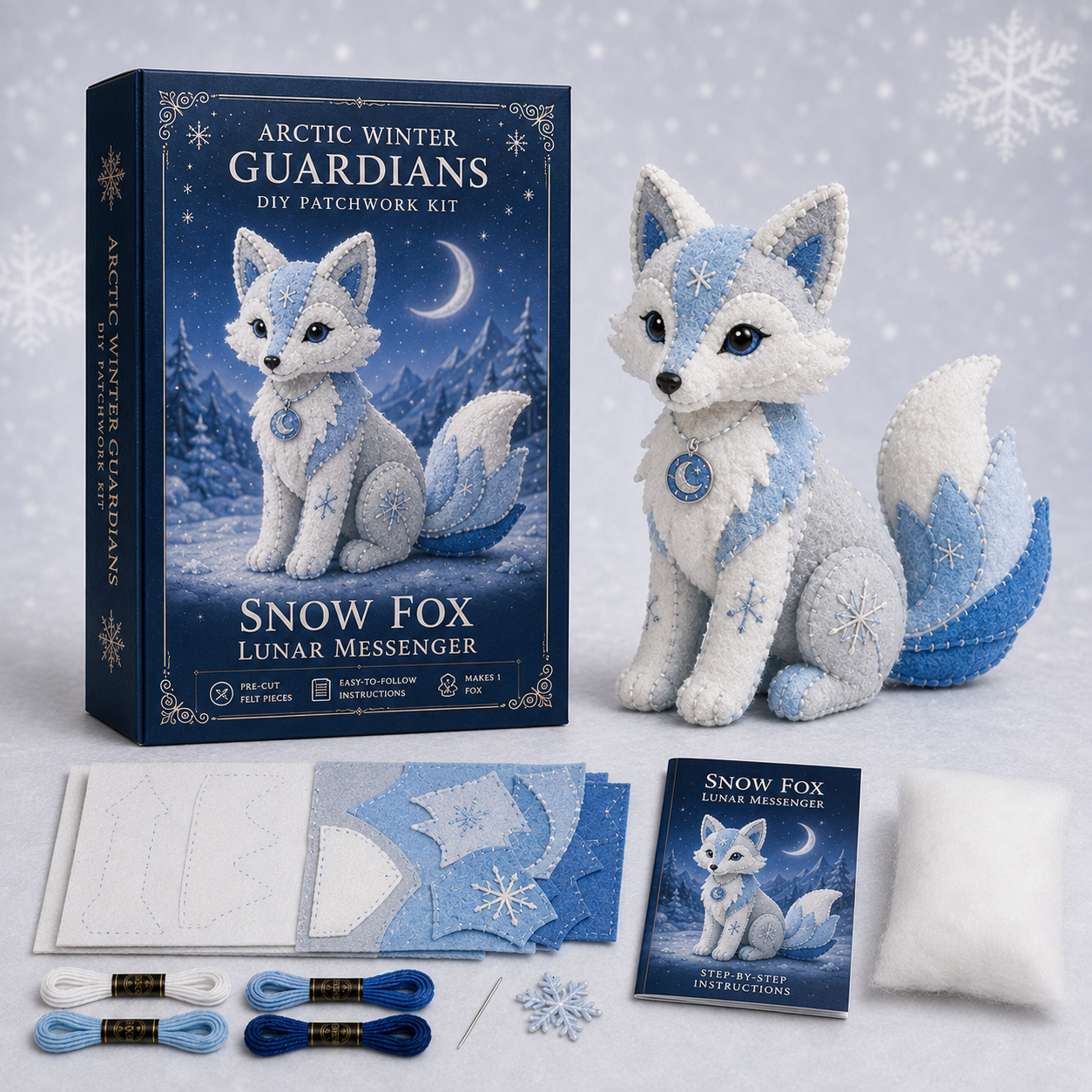 Arctic Winter Guardians DIY Patchwork Kit