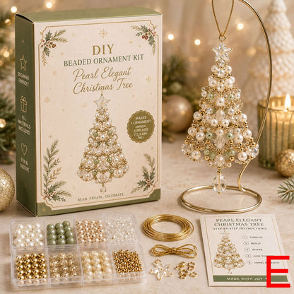 🌲DIY Christmas Tree Beaded Ornament Kit