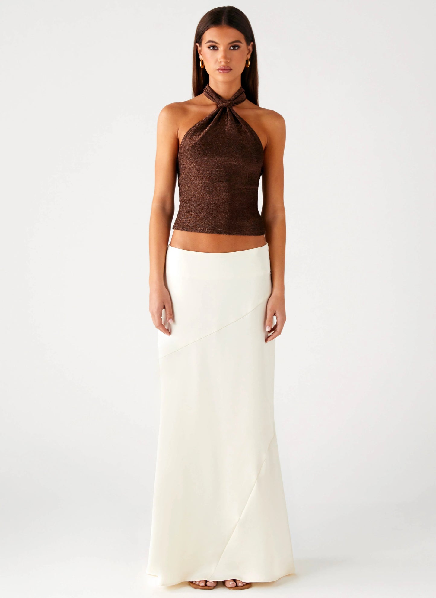 Amber Light Top - Chocolate