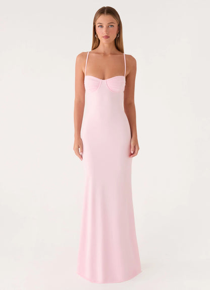 Vamonos Maxi Dress - Pink
