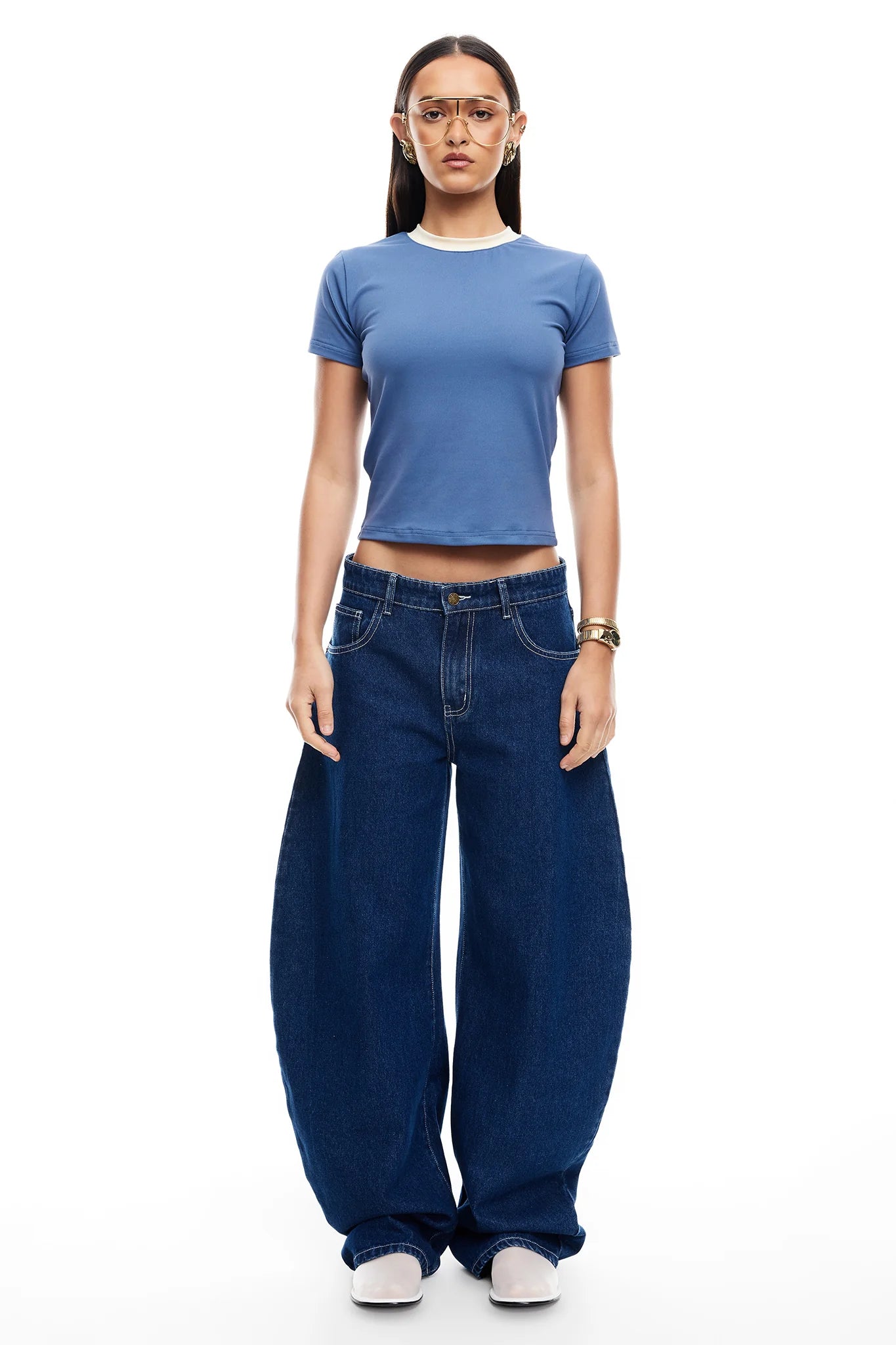 LIONESS Horseshoe Jeans Dark Denim