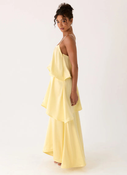 Becka Maxi Dress - Yellow