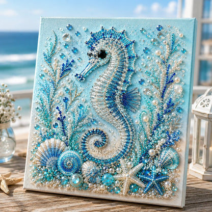 The Perfect Ocean Lover Gift Ocean Theme Pearl Art DIY Kit