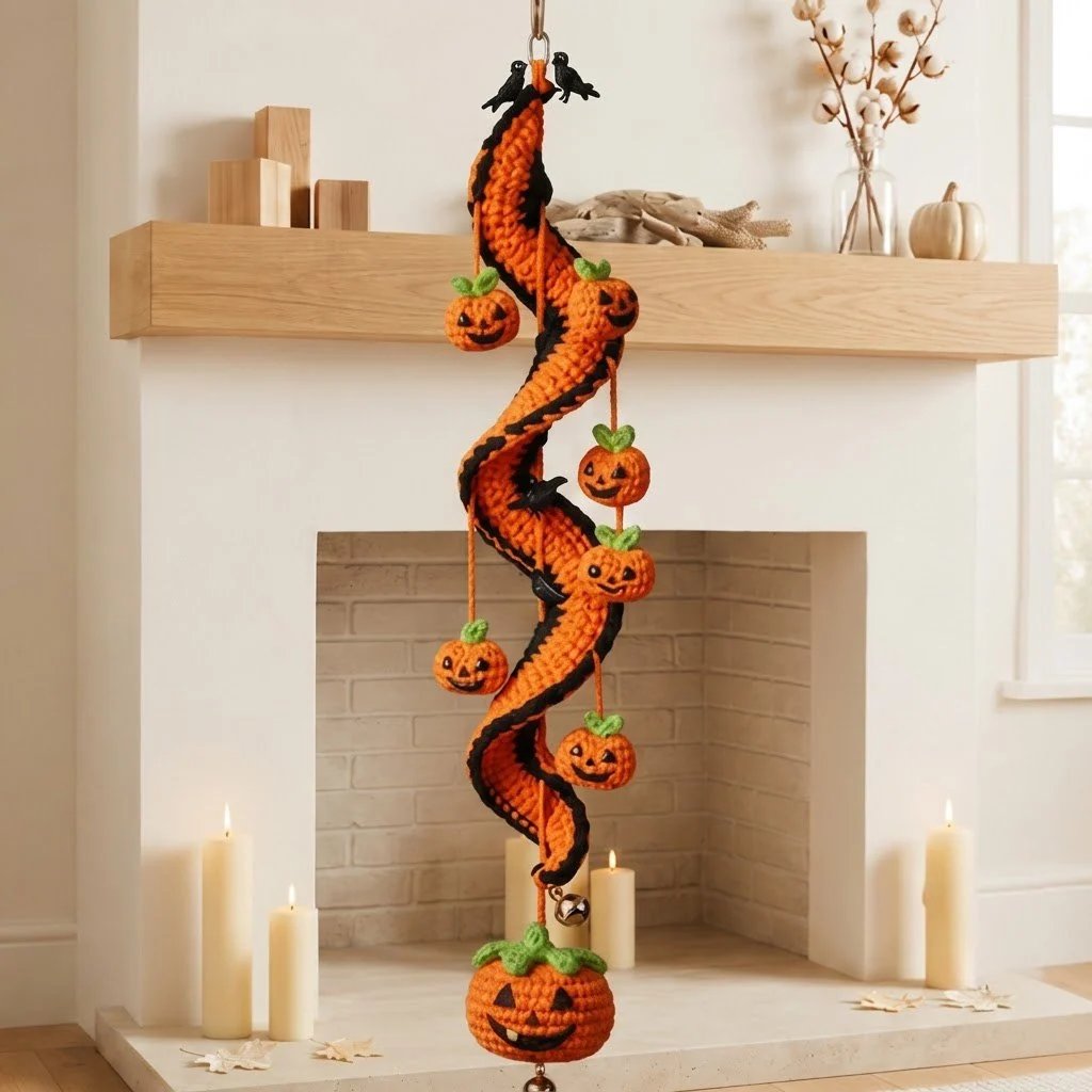 🎃Enchanted Halloween Crochet Spiral DIY Kit