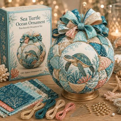 🌊Ocean Treasures Patchwork Ornament DIY Kit