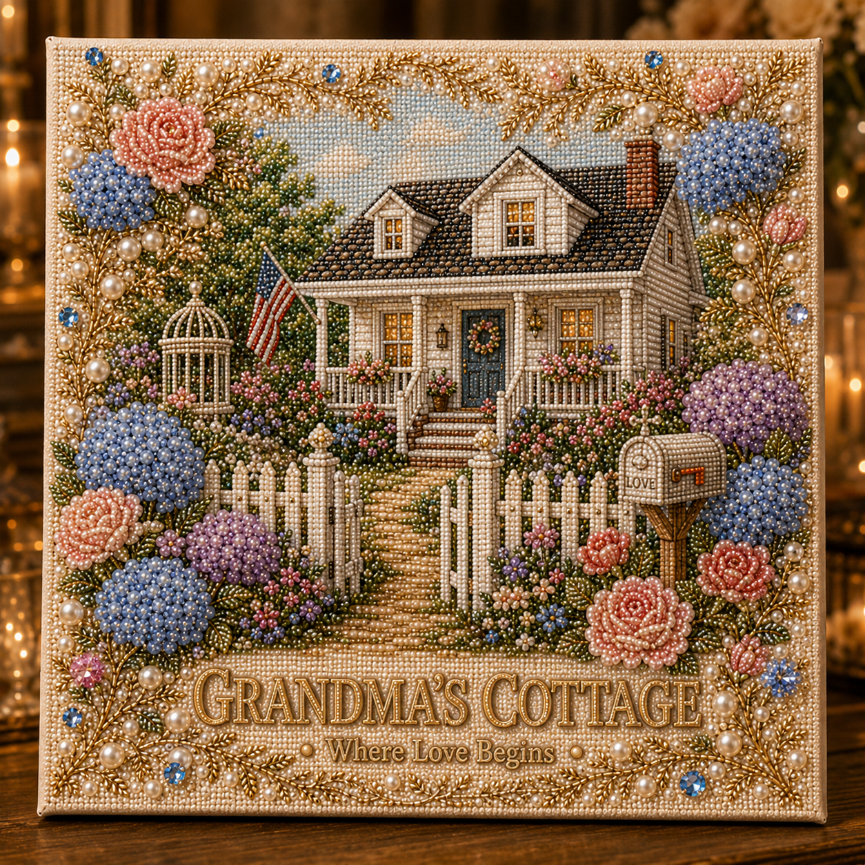 ✨ Pearl Art DIY Kit – American Memories Collection