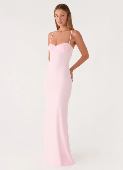 Vamonos Maxi Dress - Pink