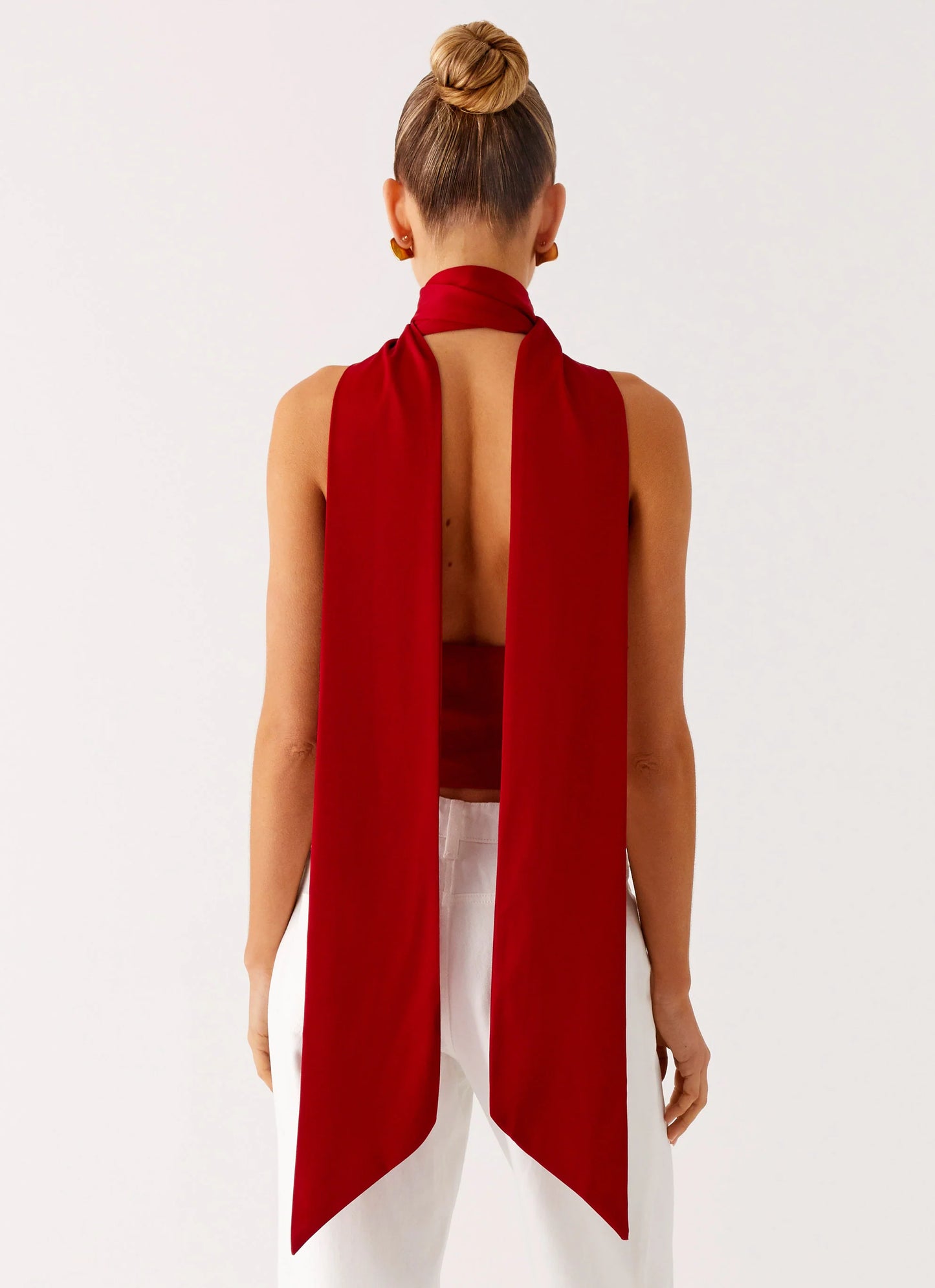 Catching Feelings Top - Red