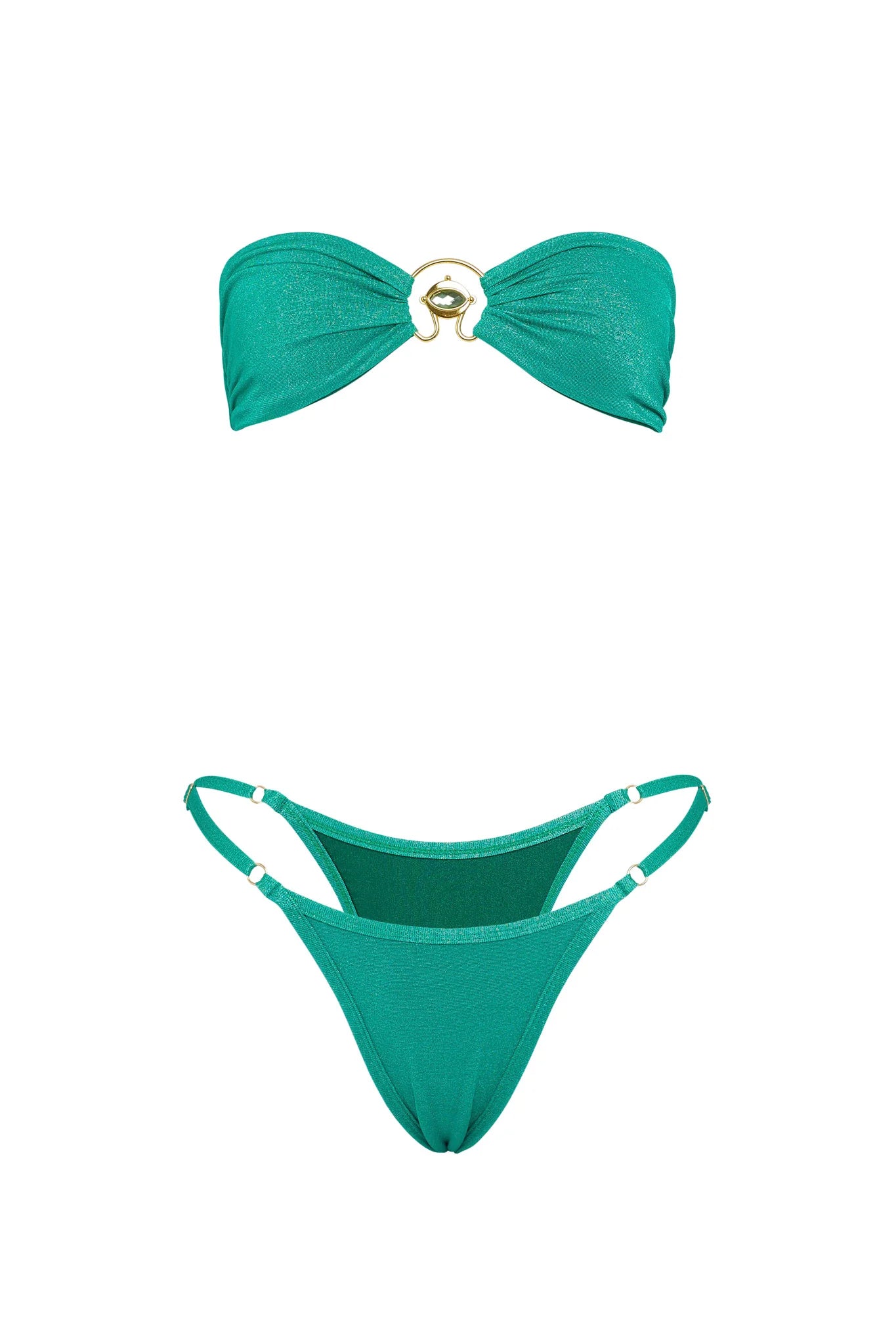 VDM The Label Bailey Jade Reversible Bandeau