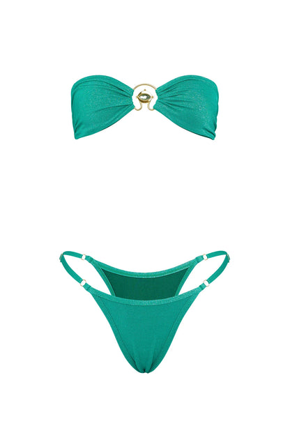 VDM The Label Bailey Jade Reversible Bandeau