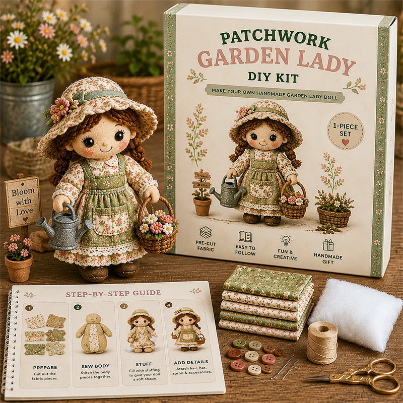 🌸Patchwork DIY Doll Kits – Handmade Fun & Creativity