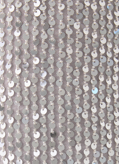 Alula Sequin Mini Dress - Silver