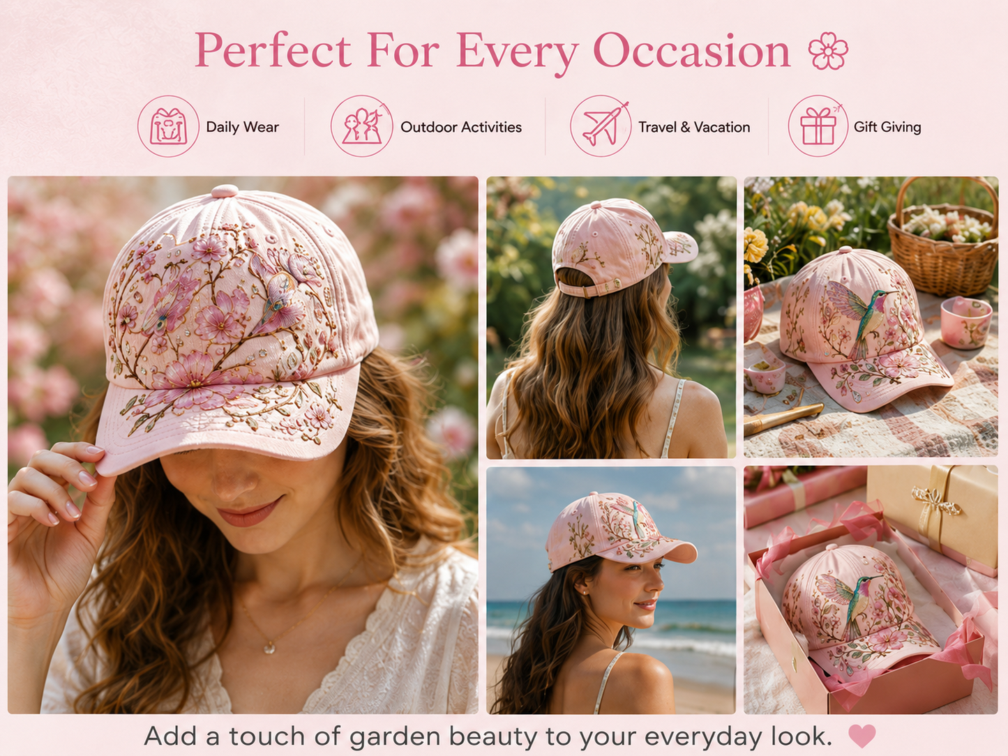 💝 Buy 2, Get 1 FREE🌸2026 Garden Morning Baseball Cap 🌸