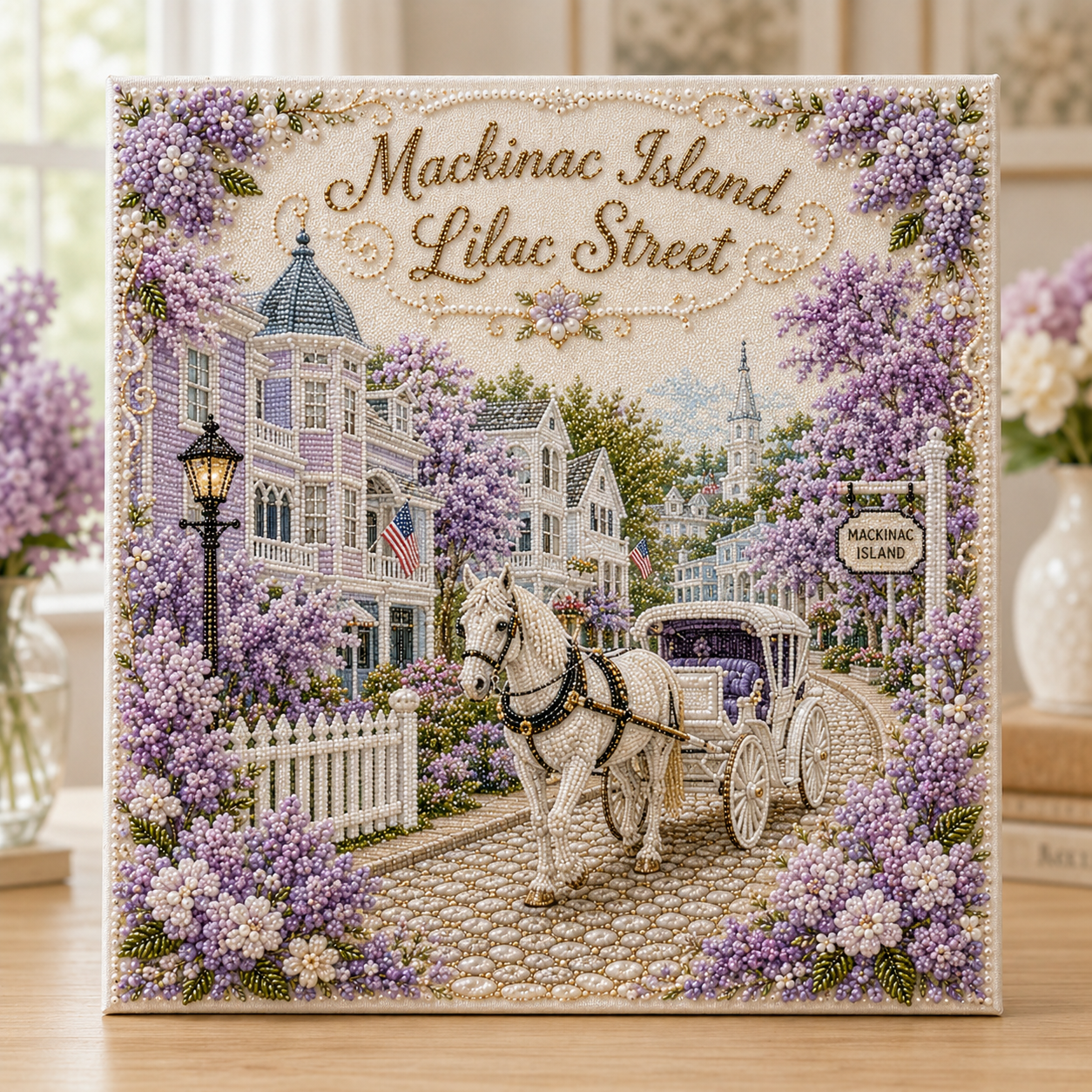 🗺️ Beloved American Destinations DIY Pearl Art Kit