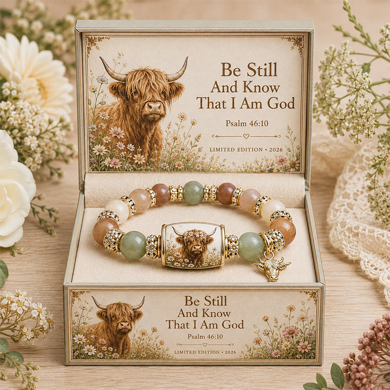 🔥 Last Day 49% OFF – 💜Hummingbird Garden Faith Bracelet 🌸
