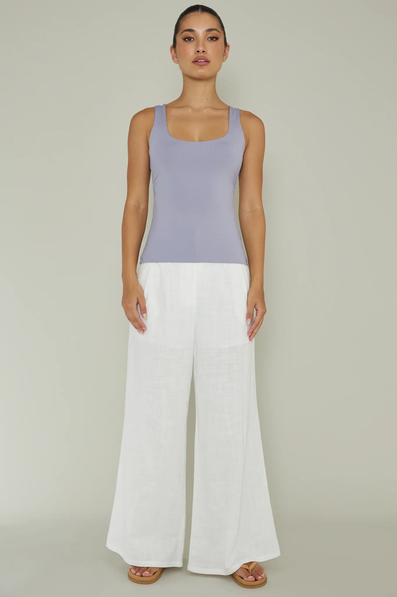 Tate Backless Top Slate