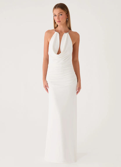 Hena Maxi Dress - White
