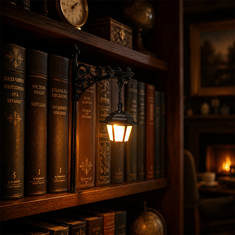👻Halloween | Ghost Bookshelf Lantern for Cozy Reading Corners 📚