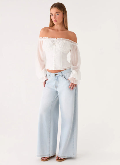 Serelith Top - White