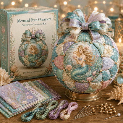 🌊Ocean Treasures Patchwork Ornament DIY Kit