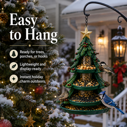 ⛄Christmas Bird Feeder Collection✨ Festive Hanging Garden Feeders for Wild Birds