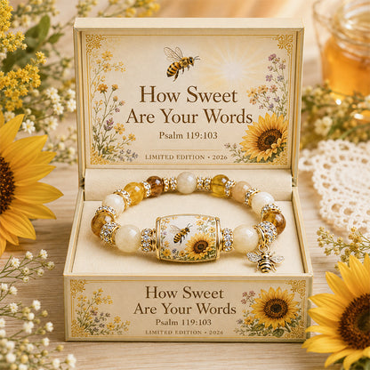 🔥 Last Day 49% OFF – 💜Hummingbird Garden Faith Bracelet 🌸