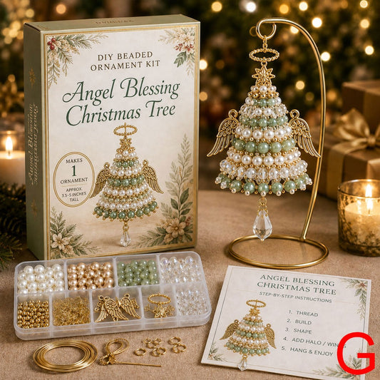 🌲DIY Christmas Tree Beaded Ornament Kit